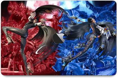 GADGETSWRAP Printed bayonetta 1 2 nintendo switch Skin For Apple Macbook 12 inch (Top Only) Vinyl Laptop Decal 12