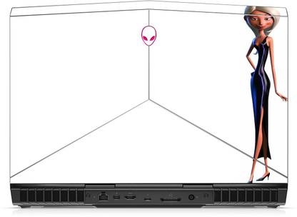 GADGETSWRAP Printed incredible mirage Skin For Alienware 13 R3 Laptop (Top Only) Vinyl Laptop Skin Compatible for 13.5 inch