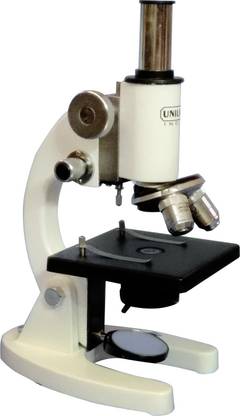 UNILAB Student Compound Microscope (Magnification 100X-675X) with 10X and 15X Wide Field