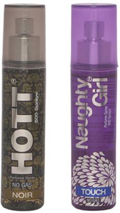HOTT Mens NOIR & TOUCH- (Set of 2 Perfume for Couple) (60ml each) Perfume  -  60 ml