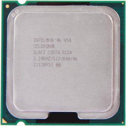 Intel CELERON 450 2.2 LGA 775 Socket 1 Cores Desktop Processor