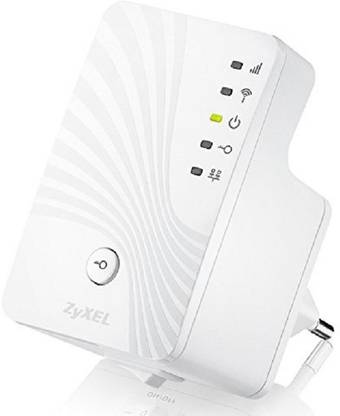 Zyxel Wireless N300 Range Extender (WRE2205 v2) WiFi Range Extender 2.1 GHz 300 Mbps Wifi Speed Single Band Internal Antenna Access Point Mode