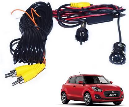 AuTO ADDiCT 8 LED Night Vision Car Reverse Parking Camera Reverse Assist Camera System