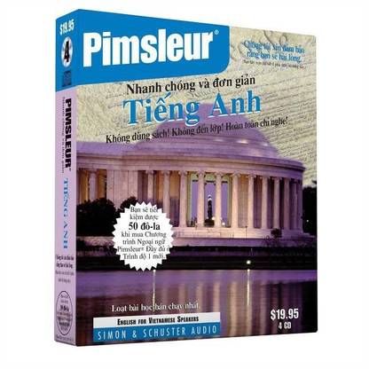 Pimsleur English for Vietnamese Speakers Quick & Simple Course - Level 1 Lessons 1-8 CD