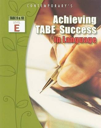 Achieving Tabe Success in Language, Level E Workbook