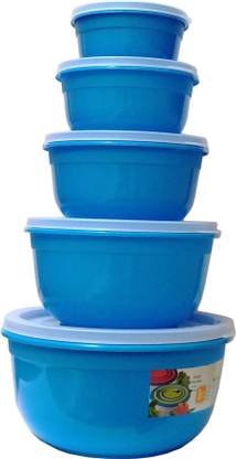 ELEGANTSTYLER Plastic Grocery Container  - 1800 ml, 620 ml, 3000 ml, 1020 ml, 350 ml