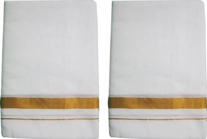 सर्त 30K Jar Pair - Pack of 2 पुरुषों के लिए सॉलिड धोती