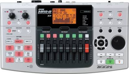ZOOM MRS-8 MULTITRAK RECORDING STUDIO 4 Tracks Digital Multi-track Recorder