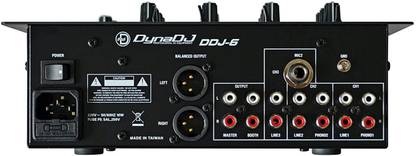 Dynatech DDJ-6 Three Channel DJ Mixer Wired DJ Controller