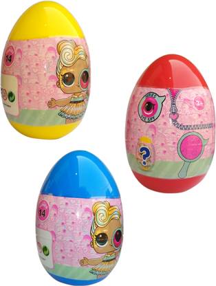 IndusBay Set OF 3 LOL Surprise Eggs Series 14 Eye Spy L.O.L Doll - 3in1 LOL Egg Pack