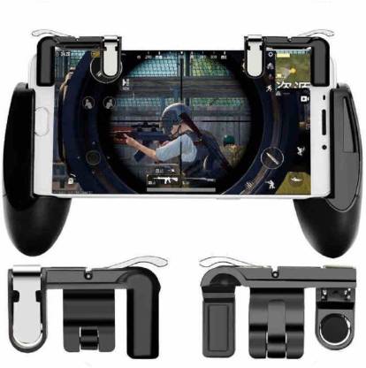 एकेंडी ALLOY BUTTON STRIGGER AIM KEY GAMING ASSIST TOOL CONTROLLER GAMEPAD JOYSTICK FOR PUBG GAME गेमिंग एक्सेसरी किट