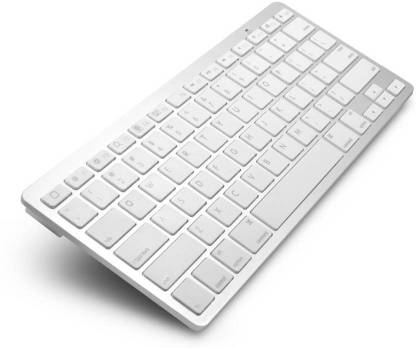 FU4 Ultraslim Wireless Tablet Keyboard (White) Wireless Standard Tablet Keyboard