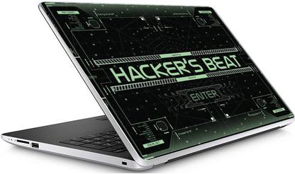 GADGETSWRAP Universal Hacker Beast Skin For 15.6 Inch Laptop (15x10 inch) Vinyl Laptop Skin Compatible for 15.6 inch
