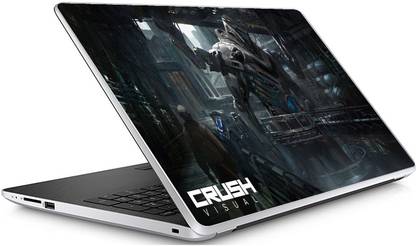 GADGETSWRAP Universal Crush Visual Skin For 15.6 Inch Laptop (15x10 inch) Vinyl Laptop Skin Compatible for 15.6 inch