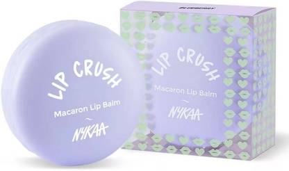 NYKAA Lip Crush Macaron Lip Balm Blueberry 01