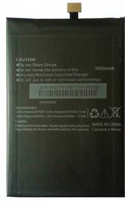 क्लिक्मी  मोबाइल बैटरी माइक्रोमैक्स Canvas Juice 2 AQ5001  के लिए