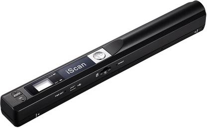microware 900DPI iScan Mini Portable Scanner Wireless HD Book/Document Scanner Corded & Cordless Portable Scanner