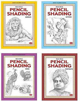 Pencil Shading Book For Kids