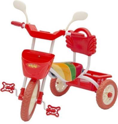 Oximus Baby Tricycle for Kids with Front & Basket Recommended for Toddler 1,2,3,4,5 Years Old Children Musical Tricycle for Baby Boys & Girls Gift (Red) tricycle for kids, tricycle for baby , baby tricycle 053-toytricycle-red1 Tricycle