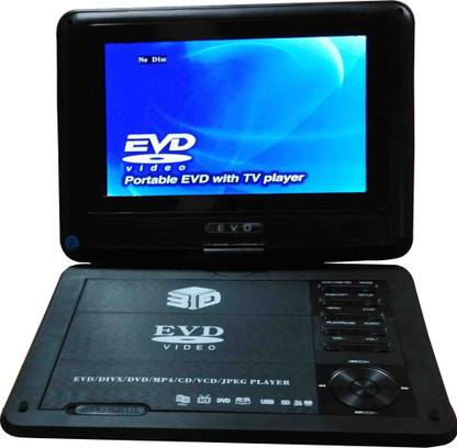 13-HI-13 3D Portable EVD/DVD Player With TV Tuner/Card Reader/Usb/Game With 7.8 Inch Screen(Black) 7.8 inch DVD Player