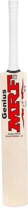 MRF (SIZE-4) genius grand virat kohli signed Poplar Willow Cricket  Bat For 10 - 12 Yrs