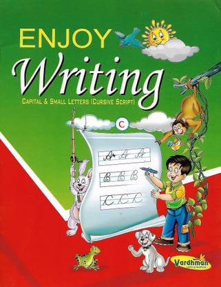 VARDHMAN PUBLICATION ENJOY WRITING SMALL CAPITAL & LETTER (CURSIVE SCRIPT) PART-C