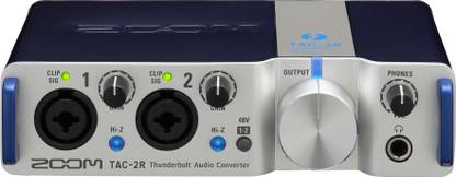 ZOOM TAC-2R 2-Channel Thunderbolt Audio Converter 2 Tracks Digital Multi-track Recorder