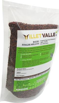 millet valley RAGHI MILLET 4.5KG UNPOLISHED Finger Millet