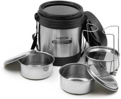 MILTON legend 3 containers thermosteel lunch box 750ml 3 Containers Lunch Box