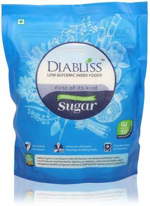 DiaBliss Diabetic Sugar 500G Pack of 10 Combo Pack with Complimentary 4 Air Lock Box Container Sugar