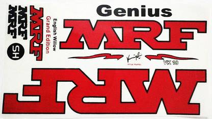 MRF REPLACEMENT STICKER Bat Sticker