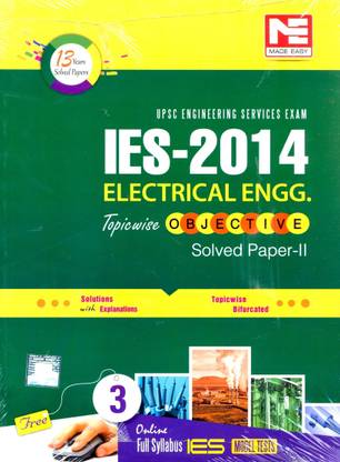 IES 2014 Electrical Engineering Topicwise Objective Solved Paper - II
