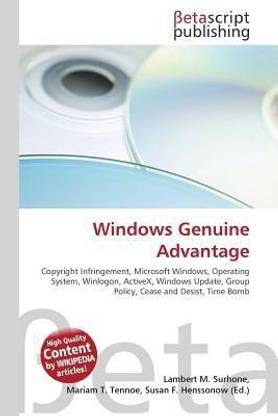 Windows Genuine Advantage