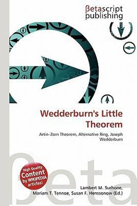 Wedderburn's Little Theorem