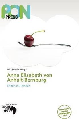 Anna Elisabeth Von Anhalt-Bernburg