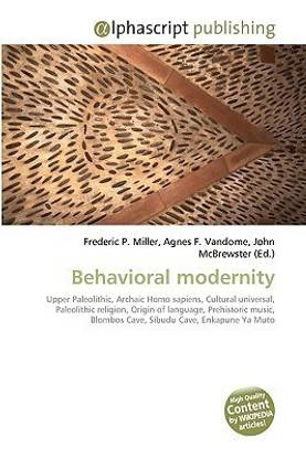 Behavioral Modernity