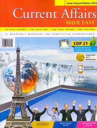 Current Affairs Made Easy 2016