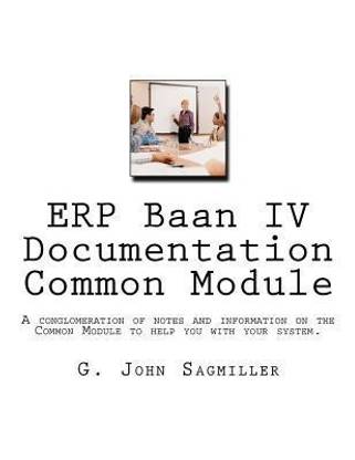 ERP Baan IV Documentation Common Module