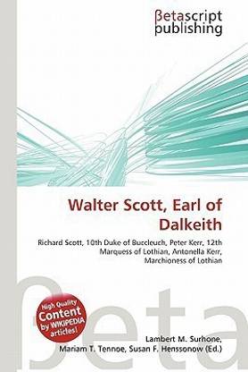 Walter Scott, Earl of Dalkeith