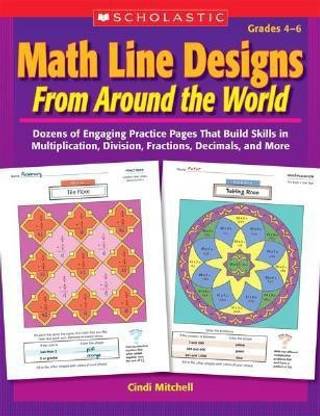 Math Line Designs from Around the World Grades 4-6
