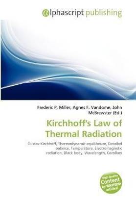 Kirchhoff's Law of Thermal Radiation