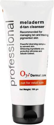 O3+ Professional Meladerm D-Tan Cleanser Face Wash