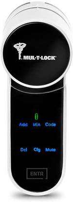 MUL T LOCK Plastic Glossy Electronic locks