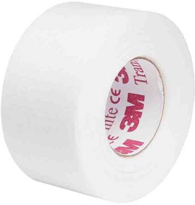 3M Transpore Tape - Clear - 1 Inch Tape - 12 Rolls x 10 Yards First Aid Tape