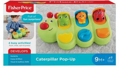 FISHER-PRICE CATERPILLAR POPUP
