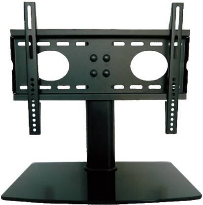 Gadget-Wagon 26 - 32 " LED LCD TV Floor Stand with Tempered Glass Base for presentations, Office, Portable, Home Fixed TV Mount