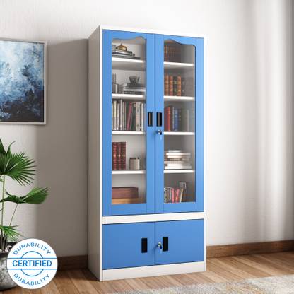 WOODNESS Cameron Metal Close Book Shelf