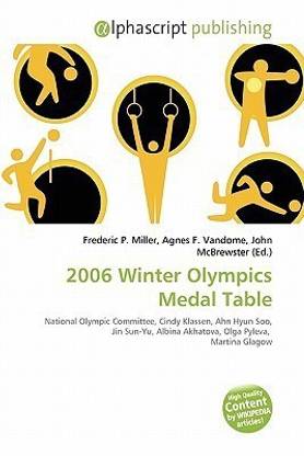 2006 Winter Olympics Medal Table