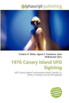 1976 Canary Island UFO Sighting