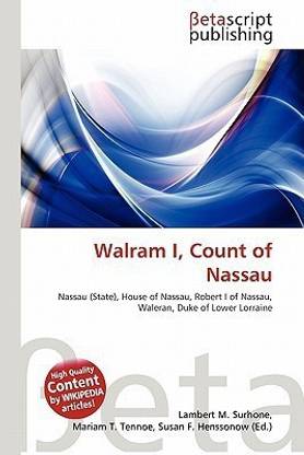 Walram I, Count of Nassau